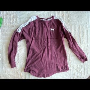 Victorias’s Secret Pink Maroon Sweatshirt